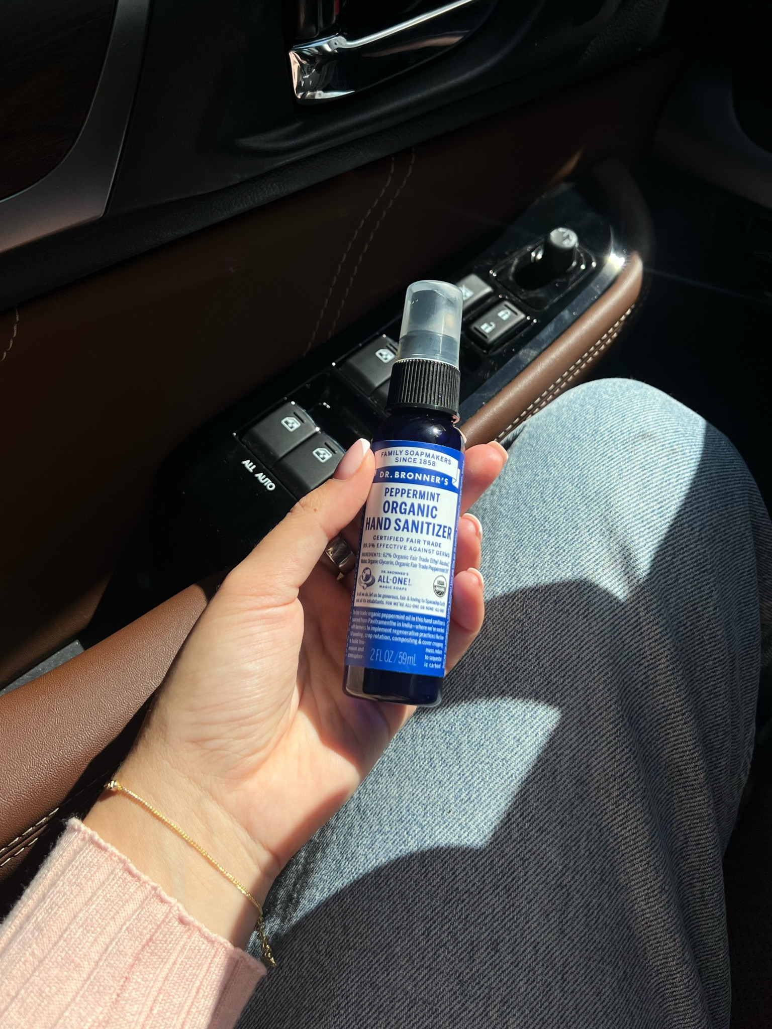 Favorite nontoxic, fresh smelling hand sanitizer 