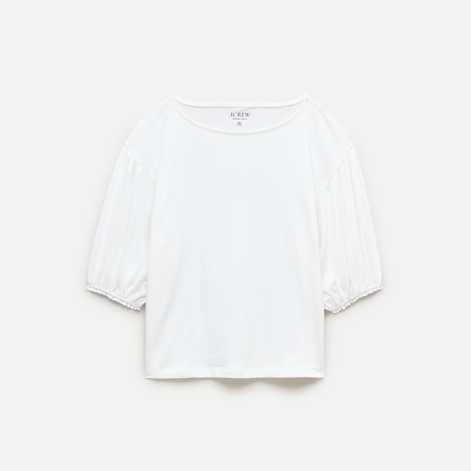 Vintage jersey blouson-sleeve T-shirt | J. Crew US