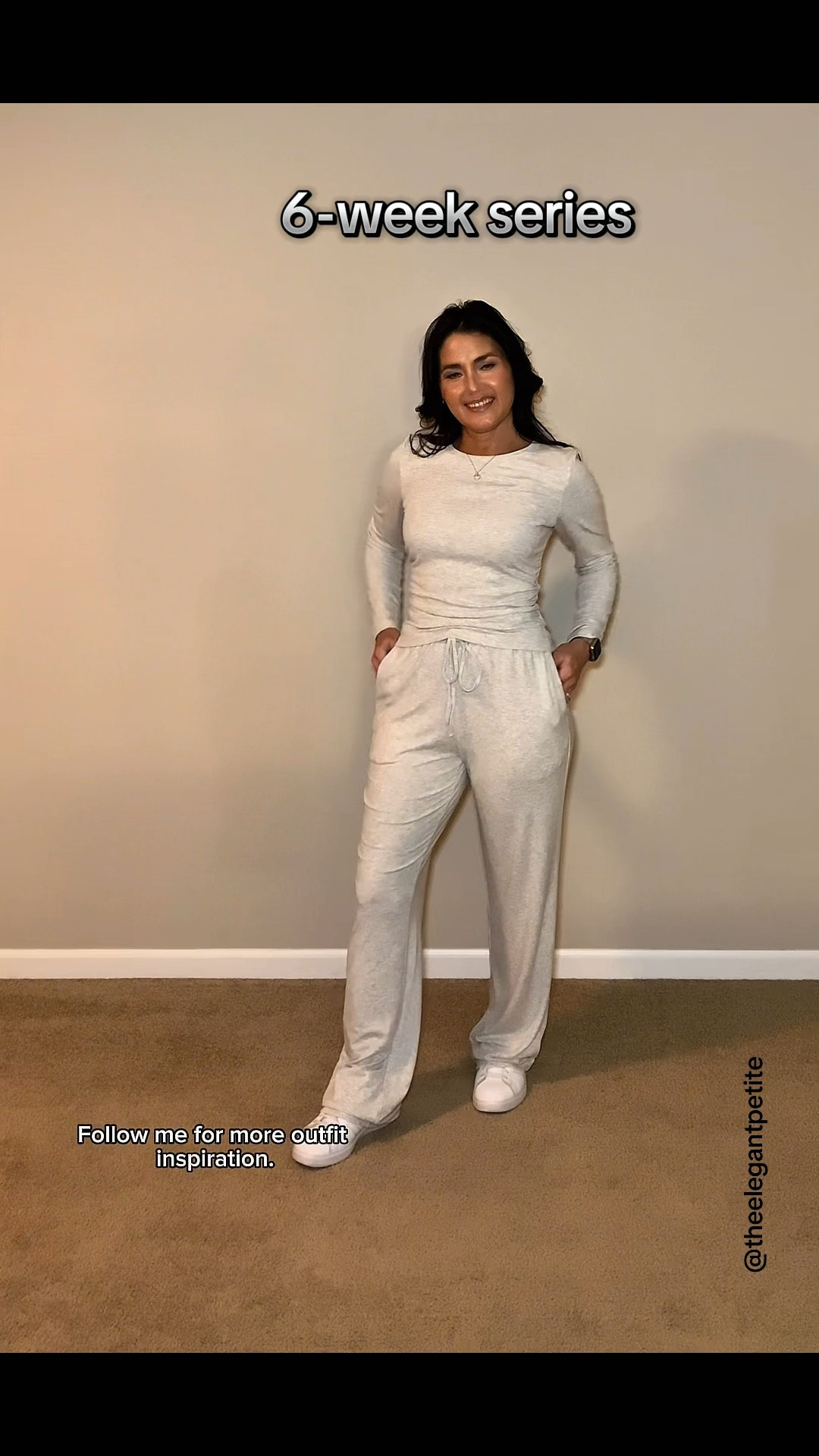 Week 1 of my 6-Week Amazon 
Lounge Series 🤍 This neutral set is ✔️ super soft ✔️ comfy ✔️pants are slightly long, but wearable for petites. If you love elevated comfortable outfits that don't look sloppy - follow along. New set every Friday. #amazonloungeset #amazonfinds #petitestyle #effortlesschic #amazonfashion

#LTKPetite #LTKootd