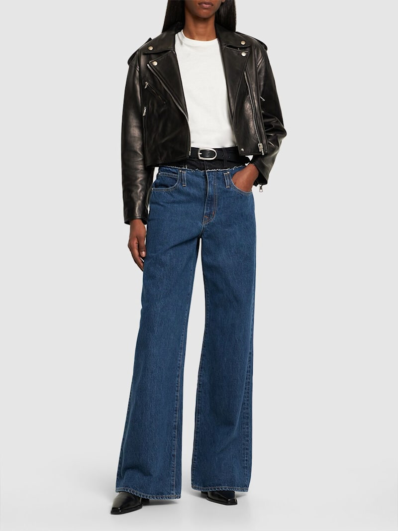 Re-worked Eva double waistband jeans | Luisaviaroma