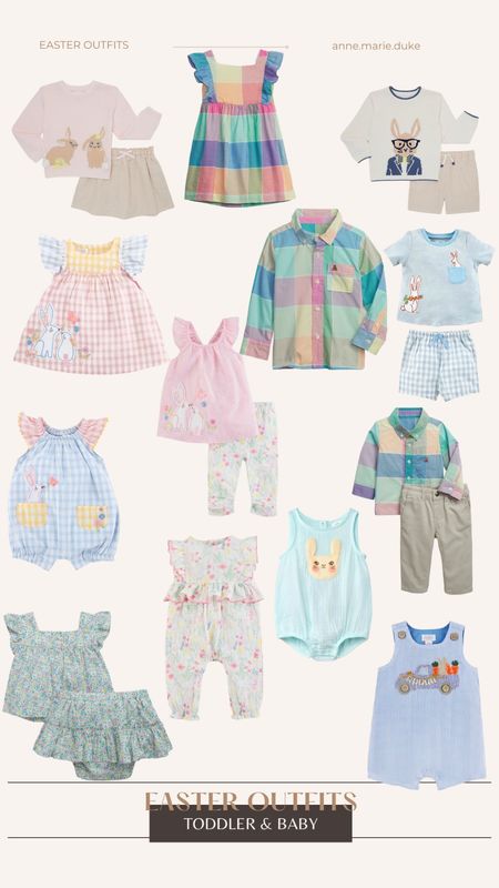Easter outfit ideas for toddler and baby. #easter #baby #toddler #clothes #style #ltk

#LTKkids #LTKSeasonal #LTKbaby