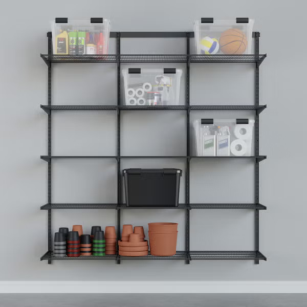 Garage+ 6' Wall Shelving SolutionBy Garage+ by Elfa0.0No Reviews$508.75/eaReg $1,017.50/eaSave $5... | The Container Store