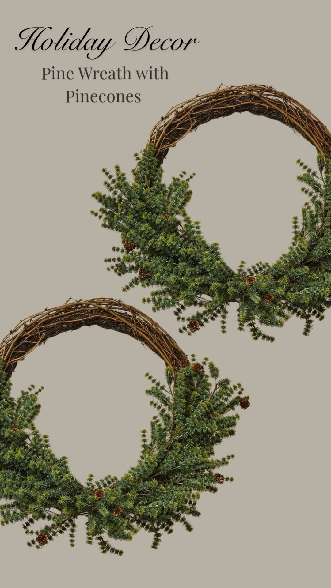 This beautiful pine wreath is perfect for the holiday season - and you won't believe the price! hanging metal bell, plaid, stockings, pinecones, wreath, ornament, velvet ribbon, jingle bell, houses, candle holder, candles, stems, Norfolk pine, cedar, Christmas tree, holidays, Christmastime

#LTKHoliday #LTKSeasonal #LTKHome