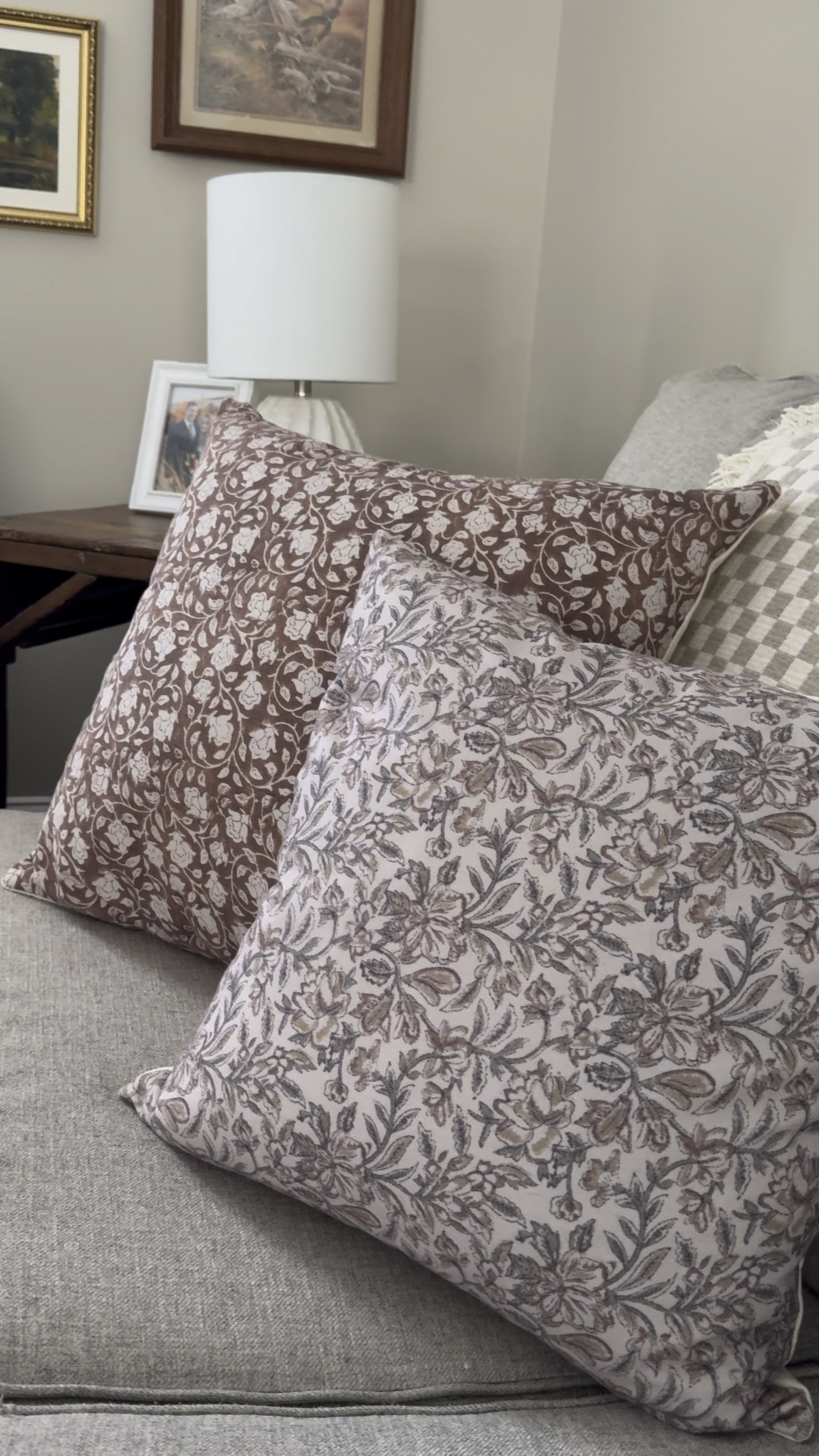 Collected home style pillow covers from Amazon. Pattern drenching. Cottage style. Pillow cases. Amazon home. Amazon finds. 

#LTKStyleTip #LTKHome #LTKFindsUnder50