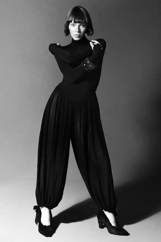 LONG COMBINATION VOLUME JUMPSUIT | Zara US