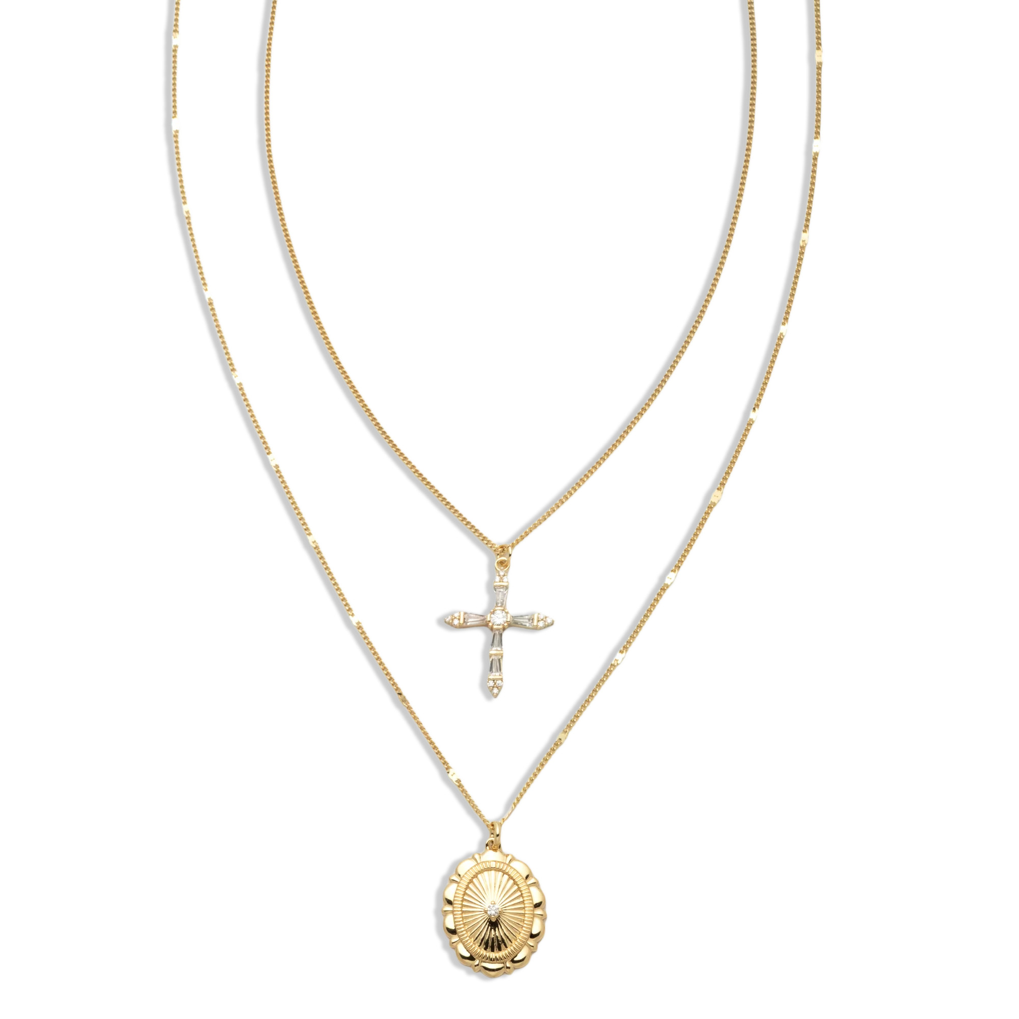 Passport Necklace Set of 2 | Electric Picks Jewelry