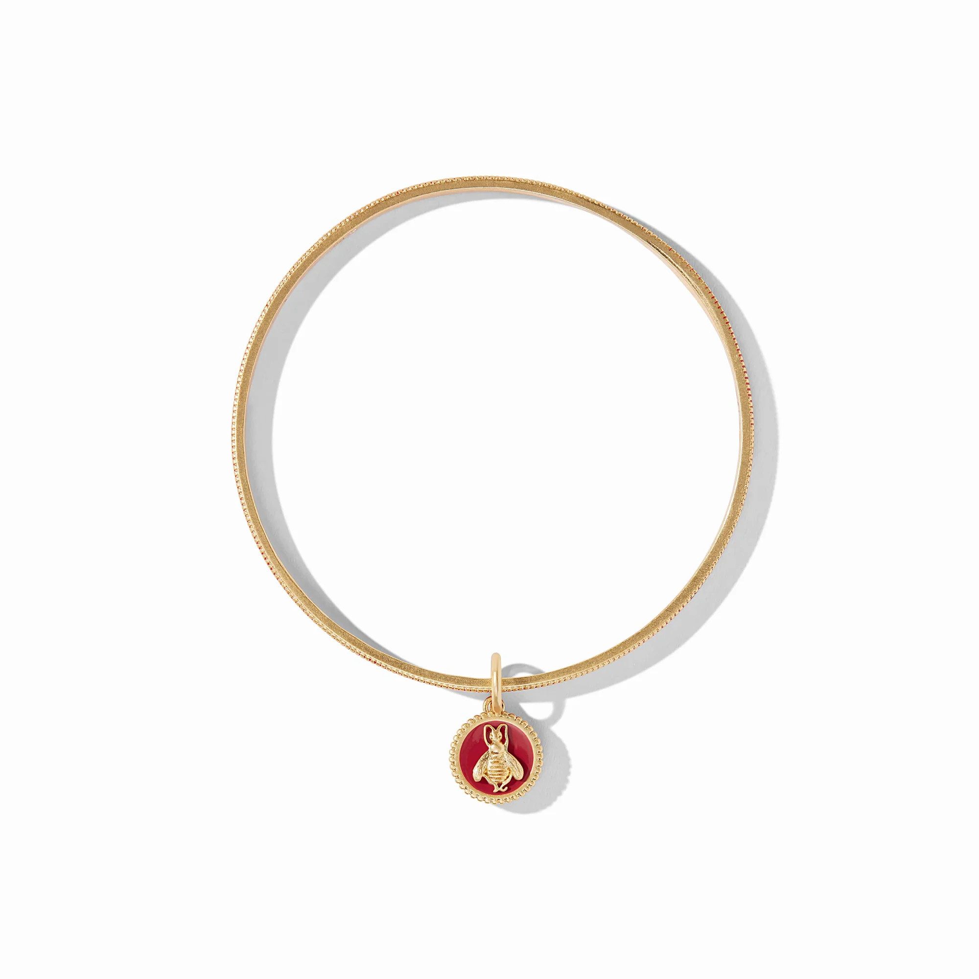 Bee Cameo Charm Bangle | Julie Vos | Julie Vos