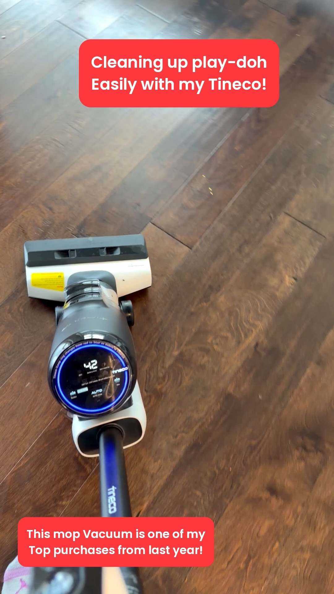 If you are a busy mom looking for an easy way to maintain your home, I can’t sing the praises of my mop vacuum loud enough. Makes clean up so easy and a one step process. Look at how nicely and easily it cleans up after a morning of playing playdoh!! It’s a household must have for home cleaning and home maintenance.

#LTKmomlife #LTKmorningroutine #LTKdayinmylife