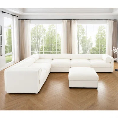 Modular Sectional Sofa Sectional Couch With Storage Chenille Sectional Sofa | Wayfair North America