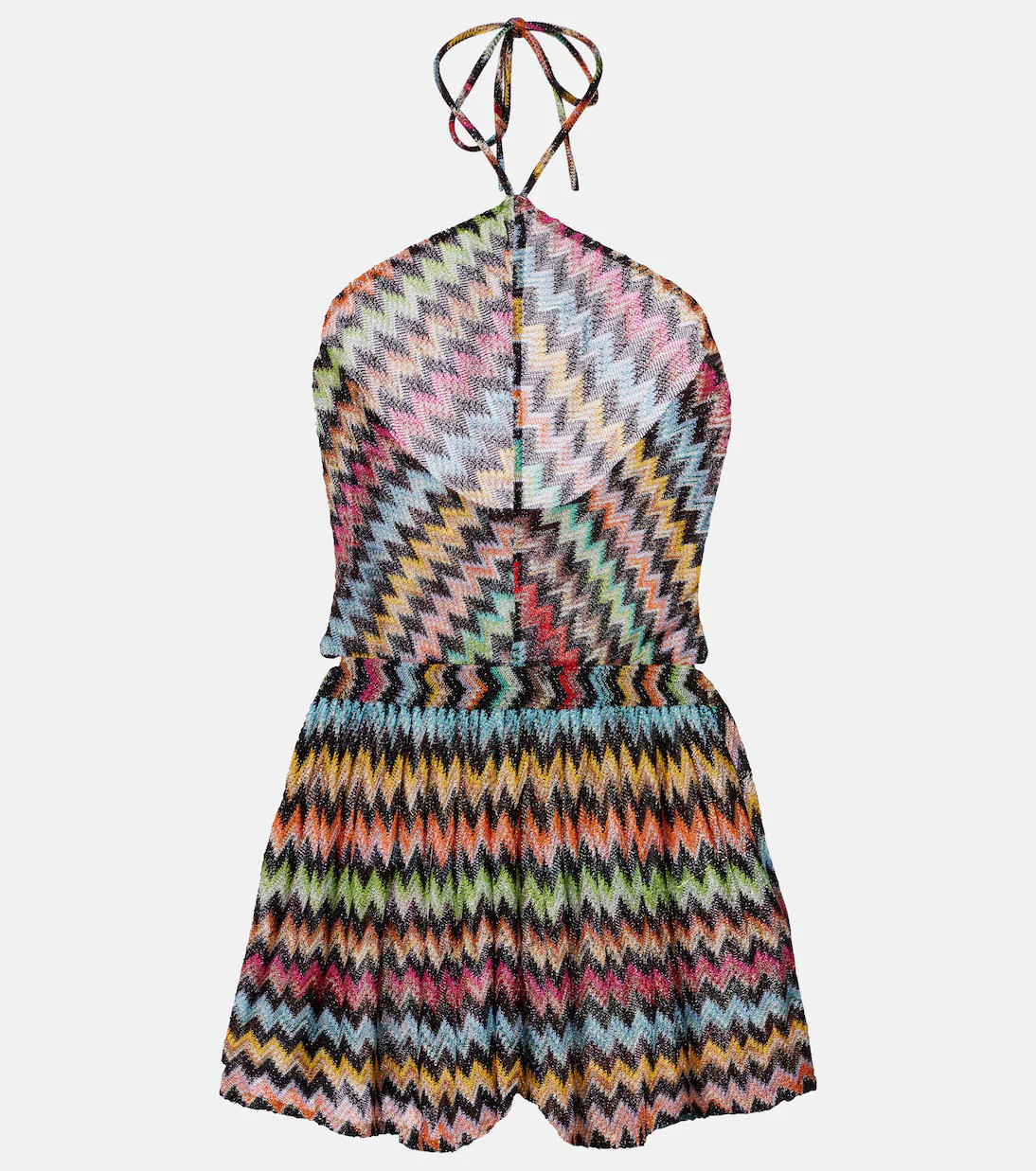 Zigzag lamé playsuit | Mytheresa (UK)