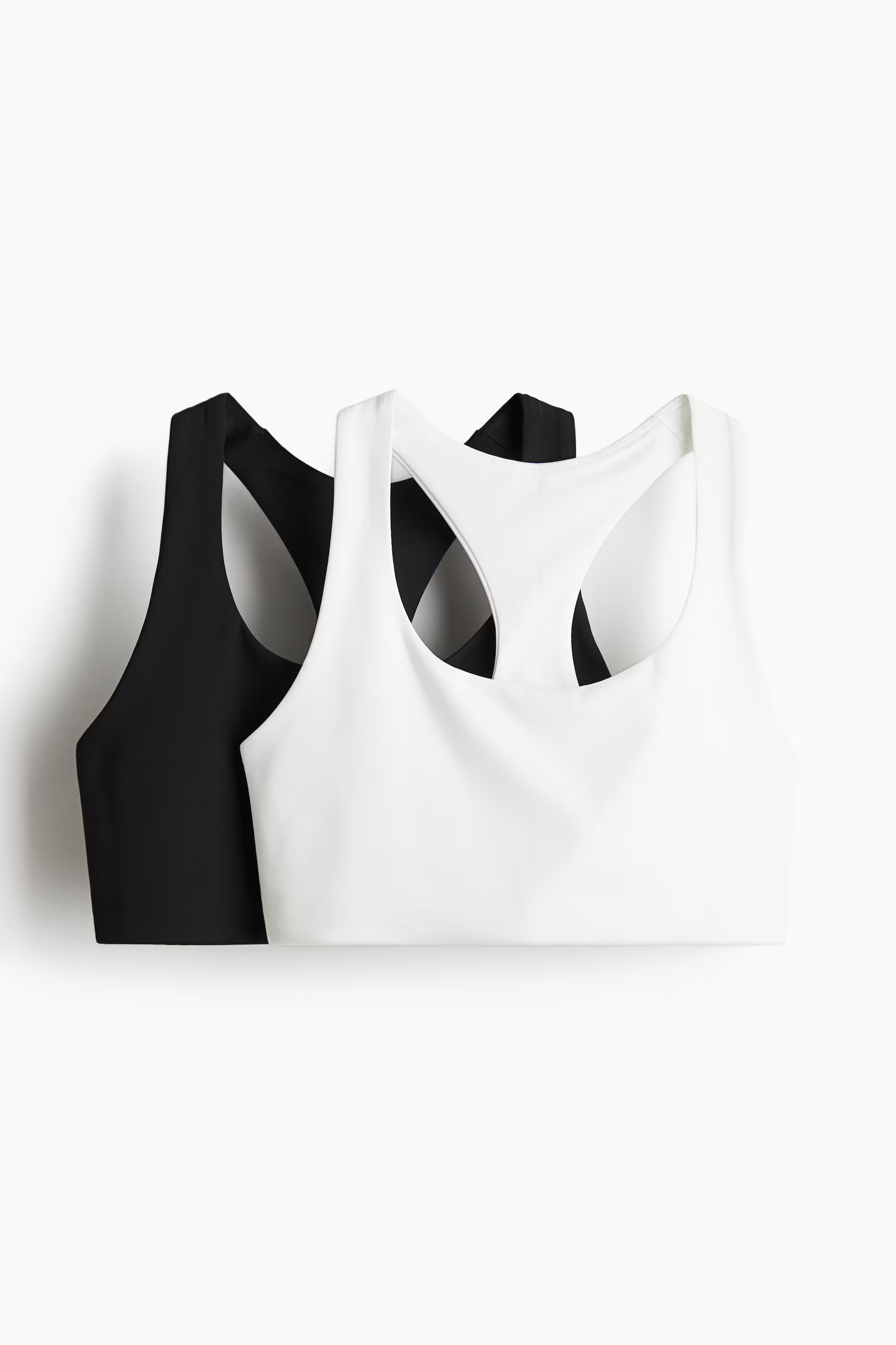 2-pack Medium Support Sports bras | H&M (UK, MY, IN, SG, PH, TW, HK)