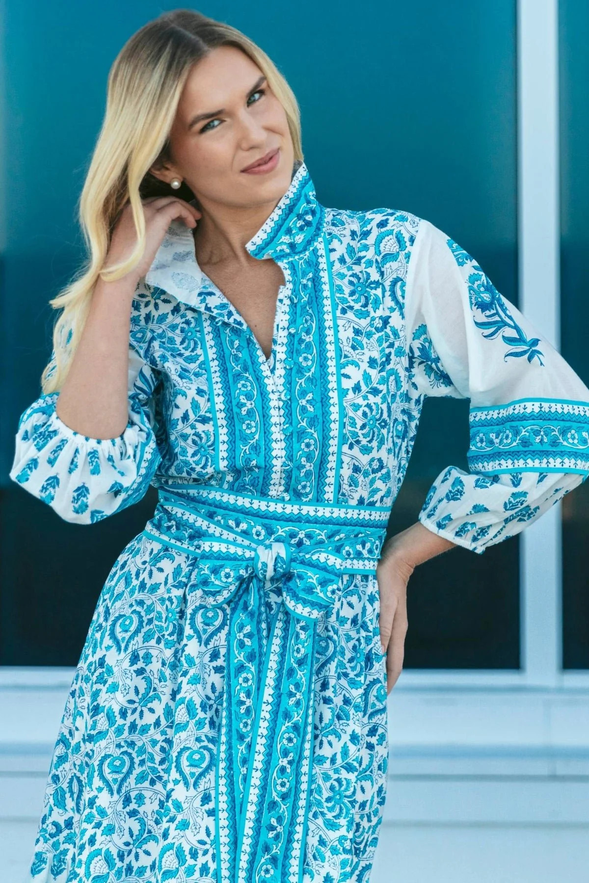 Sue Sartor Flounce™️ | Cerulean/Sea Larkspur | SUE SARTOR