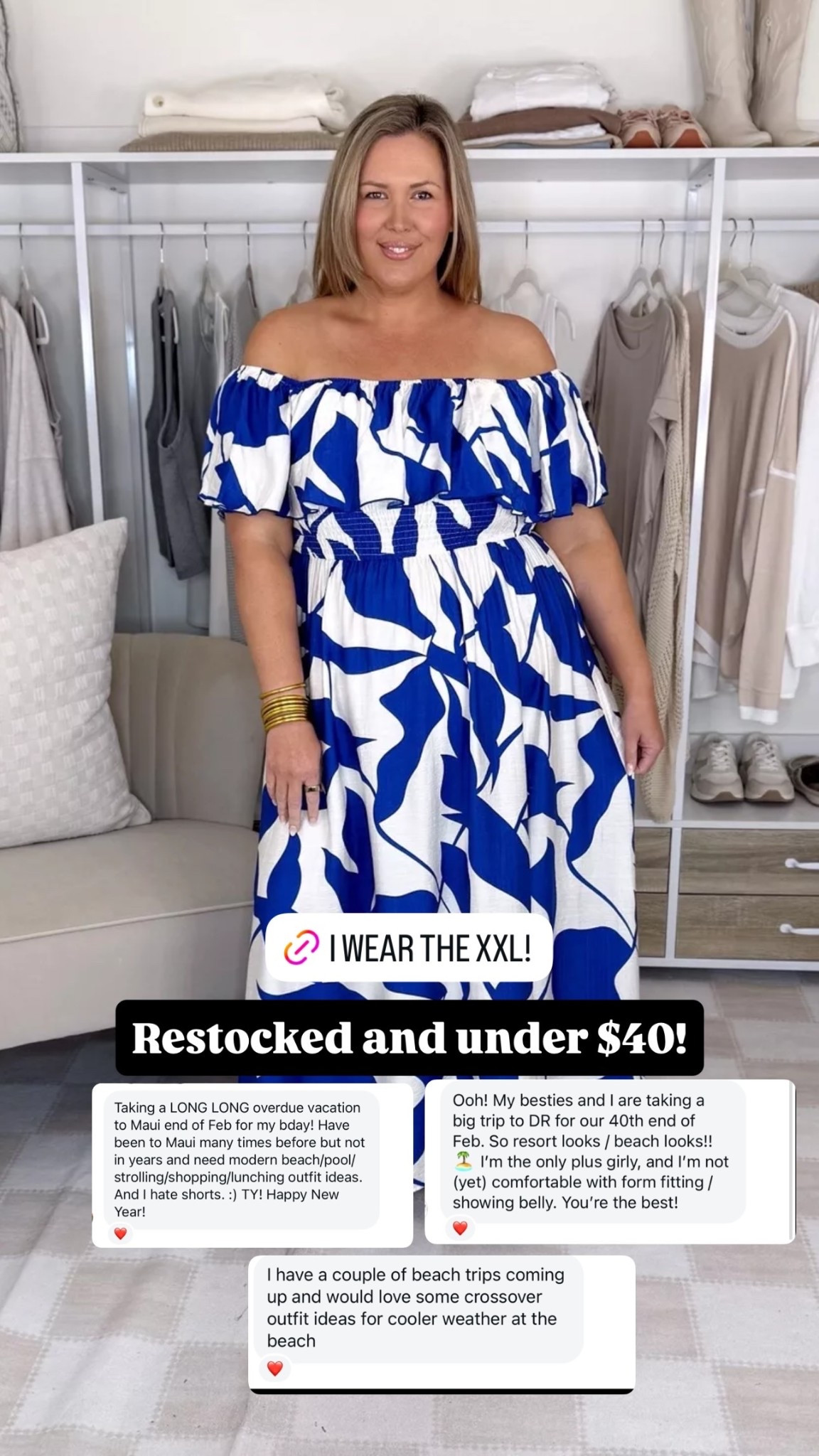 Wearing an XXL in this one! Perfect for vacation!

Plus size fashion, cupshe dresses, maxi dress, vacation outfit idea, trendy fashion, midsize fashion

#LTKPlusSize #LTKMidsize #LTKTravel