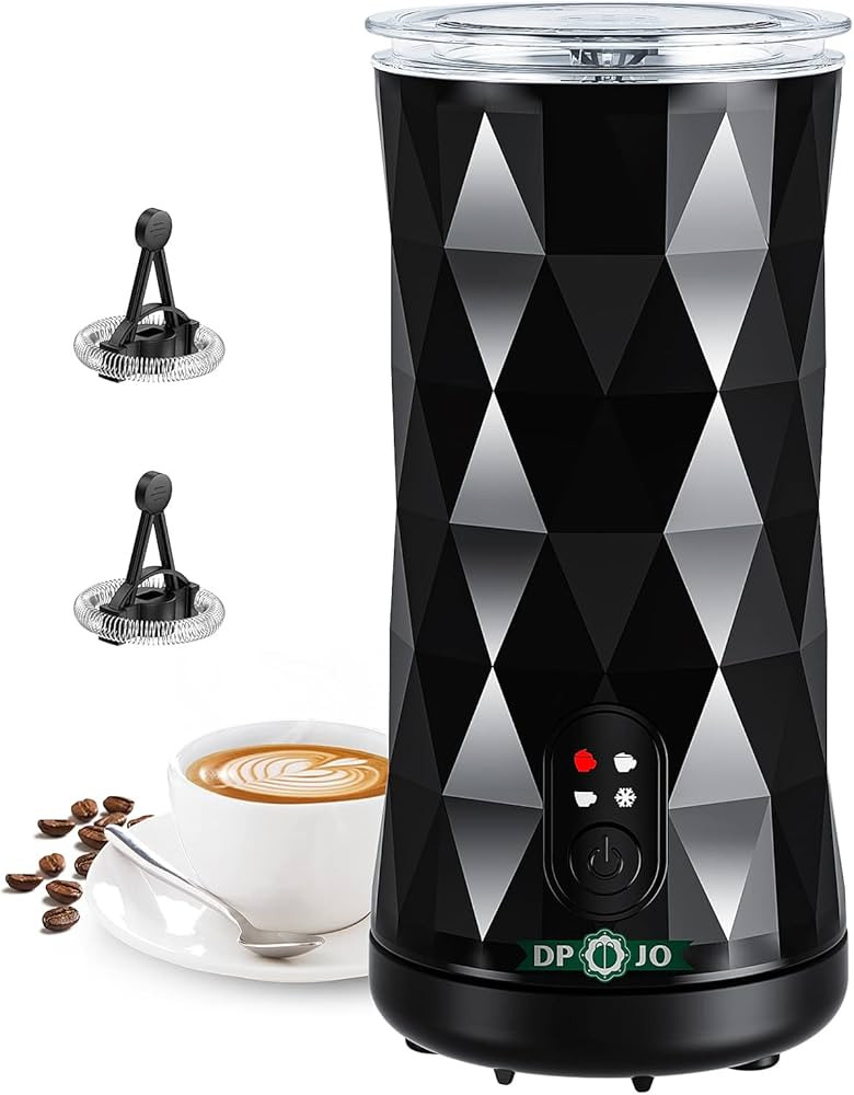 DPJO Milk Frother, 4-in-1 Electric Frother for Coffee, Auto Shut-Off, Non-Slip Stylish Design, Si... | Amazon (US)