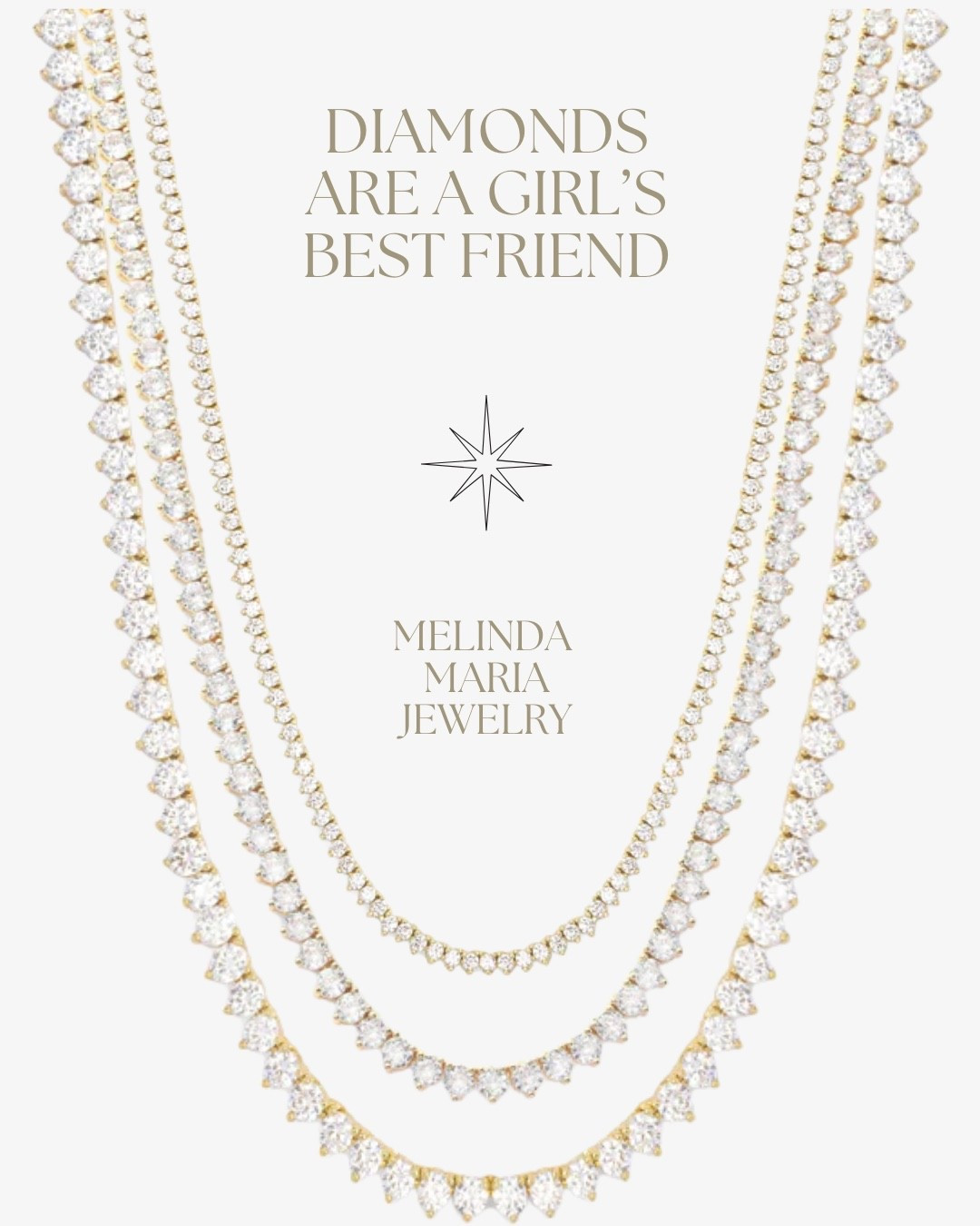 Not your basic tennis necklace in 3 sizes
baby, regular and mama size ✨✨✨
Would make a great bridal party gift!!!

#LTKWedding