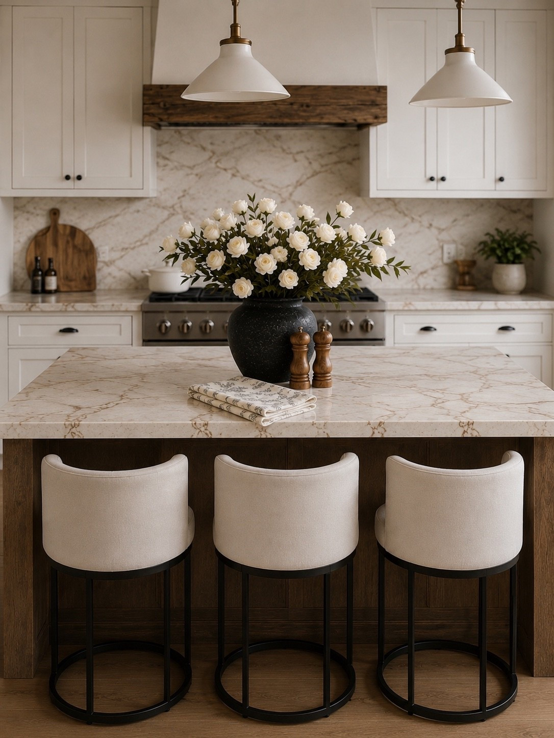 Kitchen Finds That Make Your Home Feel Warm & Elevated

Follow @farmtotablecreations on Instagram for more cozy neutral home inspiration and daily finds 🤍

This kitchen is filled with some of my favorite timeless details… warm wood tones, creamy textures, soft neutral seating, and simple styling that makes the entire space feel inviting and elevated. I love how these pieces create that designer-inspired look while still feeling cozy and lived in.

#kitchendecor #kitchenisland #counterstools #neutraldecor #homedecor

kitchen inspiration | neutral kitchen decor | counter stool ideas | kitchen island styling | warm wood kitchen | designer inspired kitchen | modern traditional kitchen | kitchen decor finds | cozy kitchen inspiration | neutral home aesthetic | pendant lighting ideas | marble look countertops | kitchen styling | elevated home decor | white kitchen cabinets | kitchen refresh | timeless kitchen design | home decor inspiration | cozy neutral home | kitchen seating ideas | elegant interiors | luxury kitchen style | soft neutral palette | kitchen details | warm and inviting home

#LTKSaleAlert #LTKHome