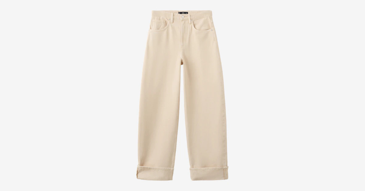 MANGO Loosefit Jeans 'Eugenie' in Offwhite | ABOUT YOU | ABOUT YOU DE