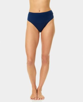 CeCe Women's Covered-Button High-Rise Swim Bottoms - Macy's | Macy's