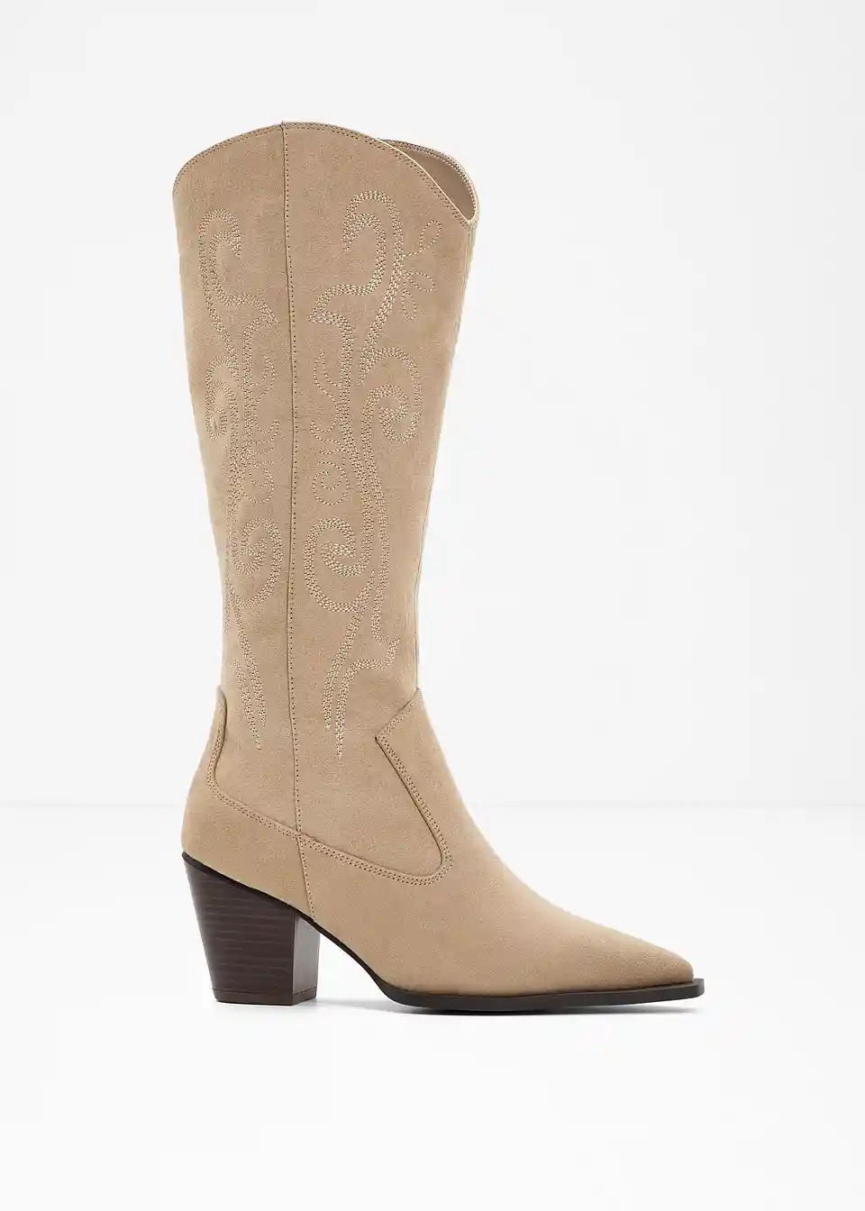 Modischer Cowboy Stiefel - beige - Damen | bonprix | Bonprix DE