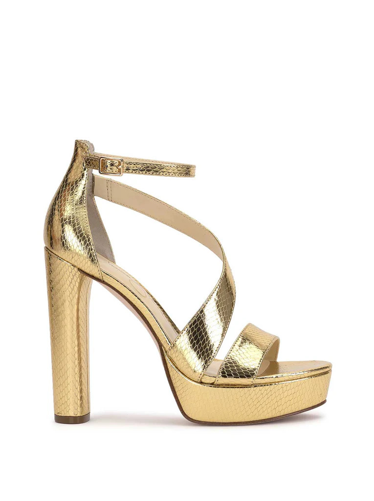 Iley Platform Sandal in Gold | Jessica Simpson E Commerce