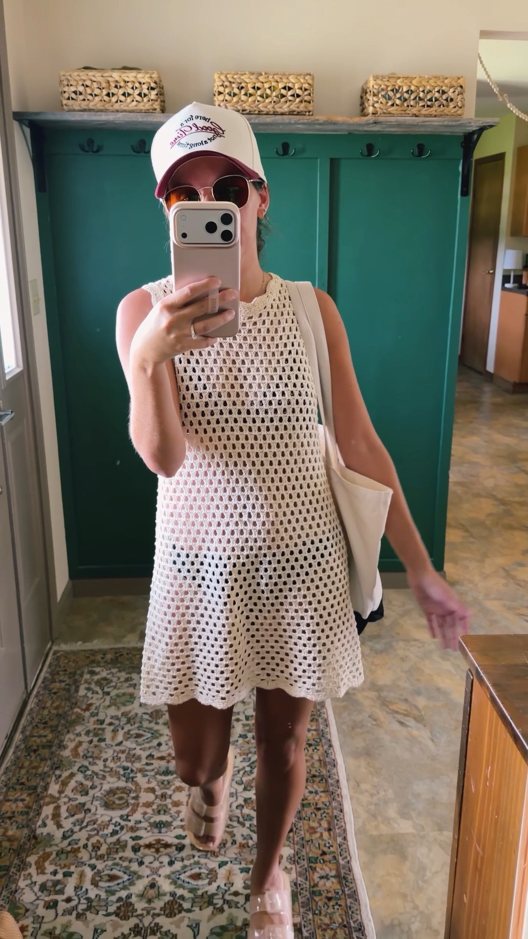 xs in my swim top, xs in my swim bottoms and 6 in my slide sandals and Xs in my swim coverup!

#LTKPetite #LTKdayinmylife #LTKSwim