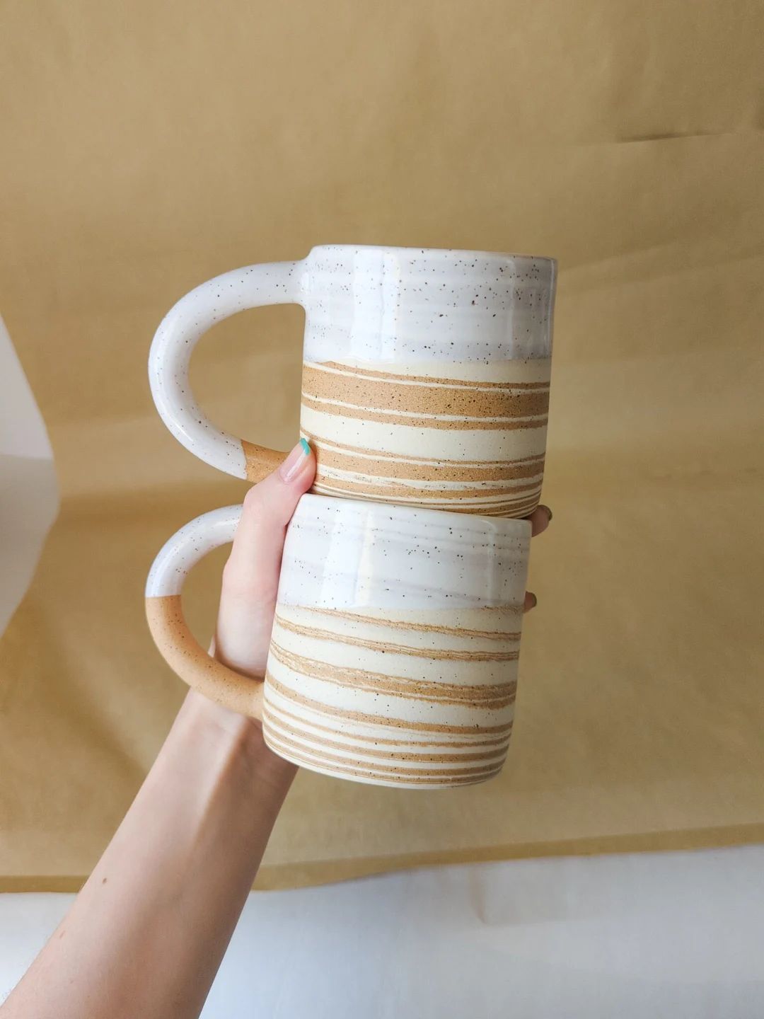 Handmade Ceramic Mugs - Etsy | Etsy (US)