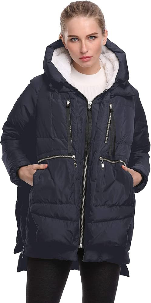 Women's Winter Down Jackets Long Down Coats Warm Parka with Hood | Amazon (US)