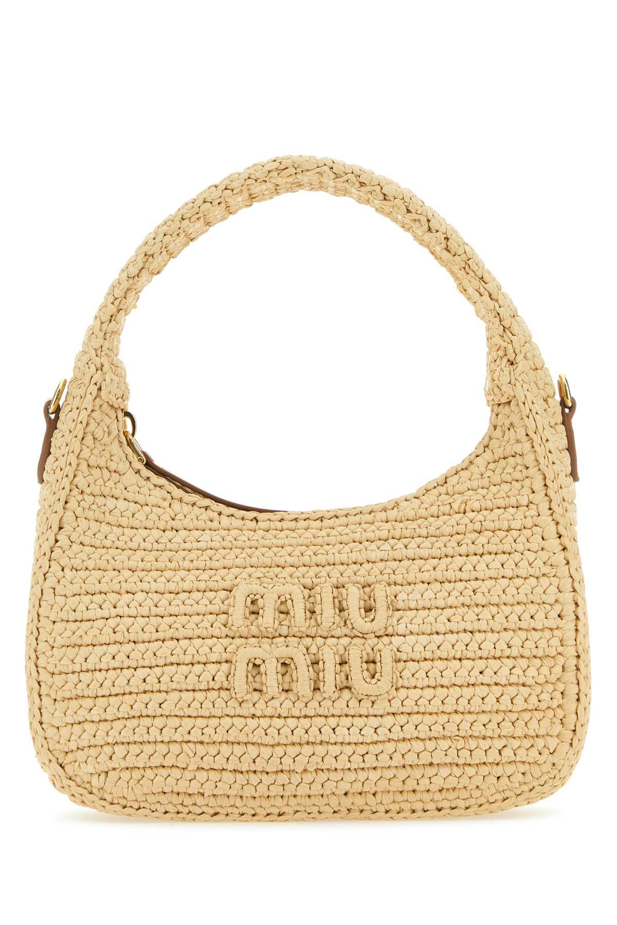 Miu Miu Raffia Handbag | Italist.com US