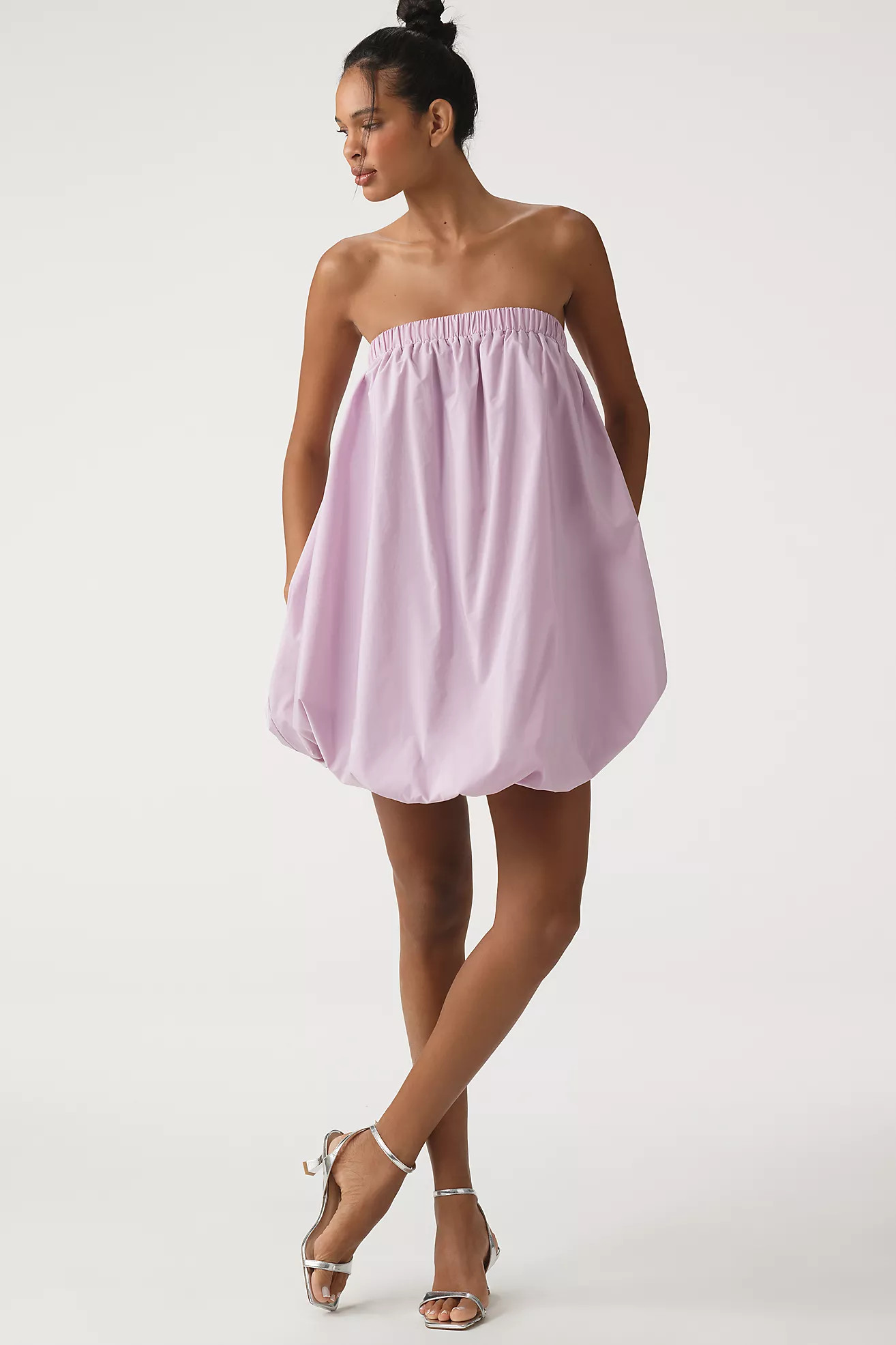 Endless Rose Strapless Bubble Mini Dress | Anthropologie (US)