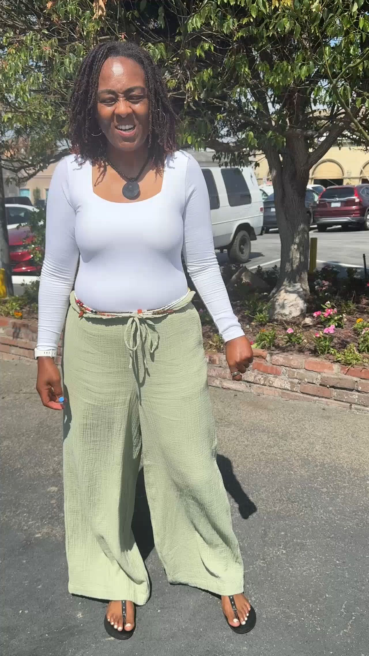 Effortless comfort meets polished ease in a round neck long sleeve bodysuit paired with flowy pants for breezy moves, streamlined silhouettes, confident all-day style, perfect for coffee dates, busy weekdays. 🌿✨👖
#BodysuitStyle #RoundNeck #LongSleeve #FlowyPants #EverydayStyle #OutfitInspo #CasualChic #WorkdayLooks #ComfortAndStyle 
 

 #LTKSaleAlert #LTKStyleTip #LTKTravel