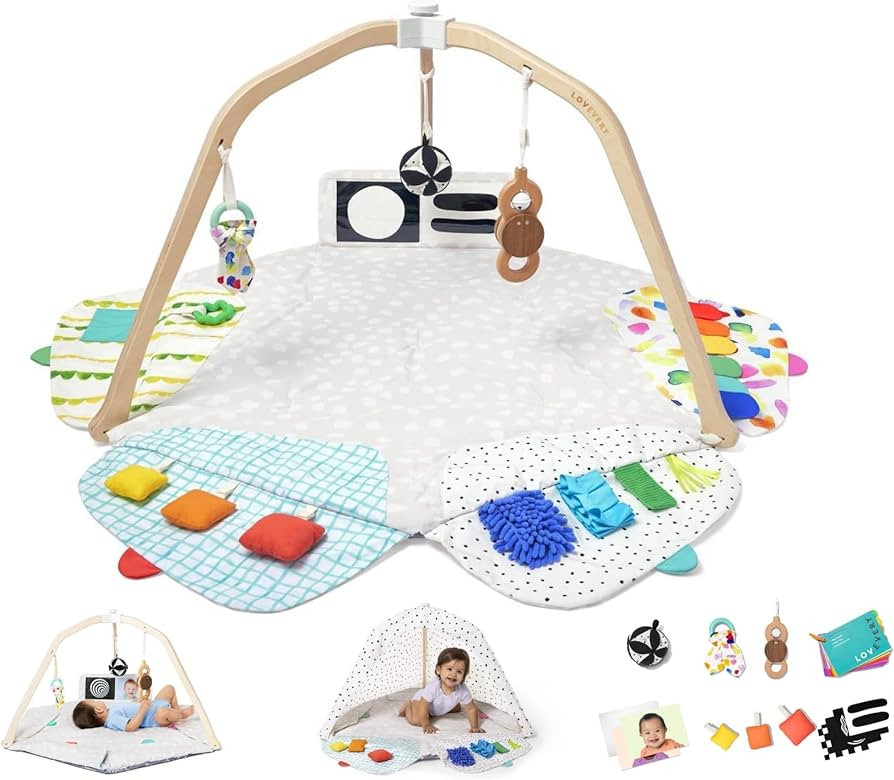 LOVEVERY | The Play Gym | Award Winning For Baby , Stage-Based Developmental Activity Gym & Play ... | Amazon (US)