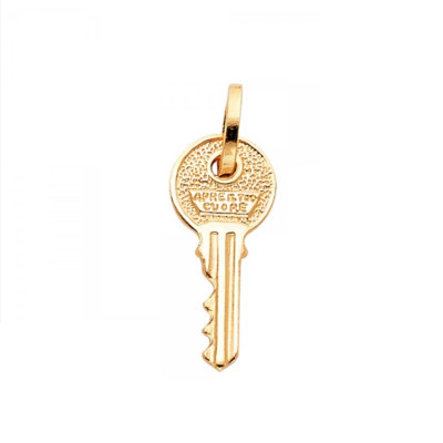 14K Solid Yellow Gold Key Pendant - To My Heart Love Necklace Charm Women Men  | eBay | eBay US