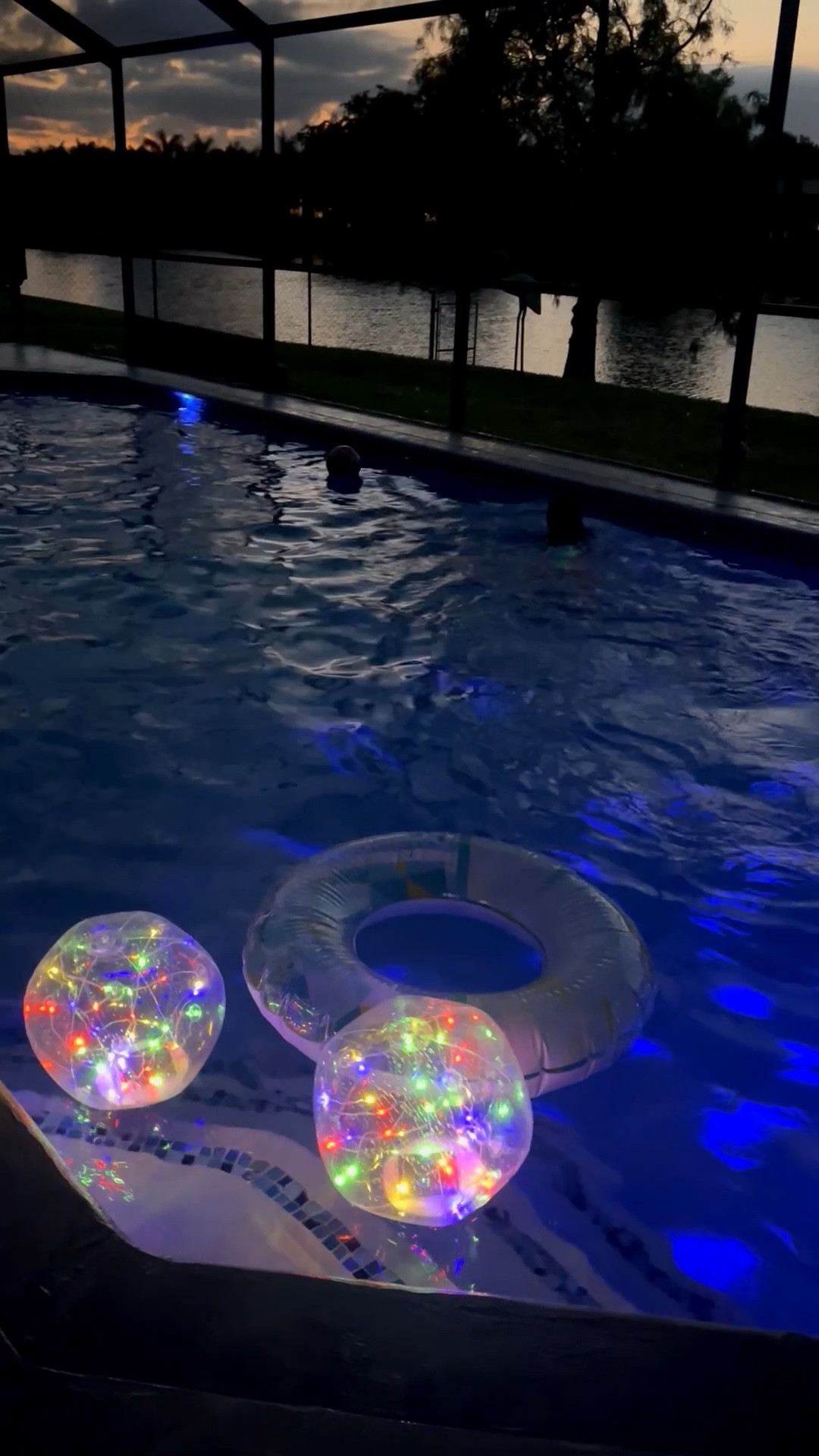 These SOLAR clear light up balls are a must for all your summer POOL fun! #pool #summer

#LTKSeasonal #LTKHome