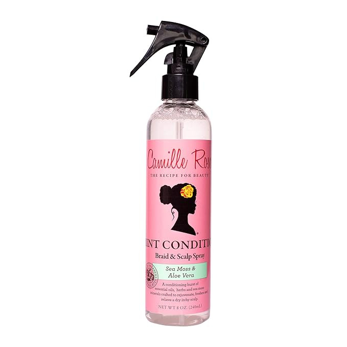 Camille Rose Mint Condition Braid + Scalp Spray to Hydrate, Reduce Breakage, and Provide Relief f... | Amazon (US)