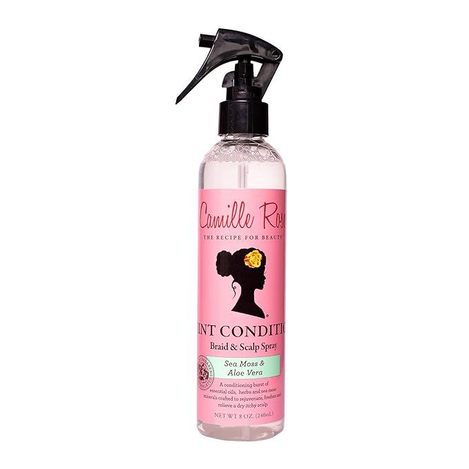 Camille Rose Mint Condition Braid + Scalp Spray to Hydrate, Reduce Breakage, and Provide Relief f... | Amazon (US)