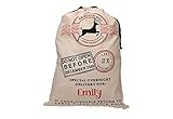 Personalized Santa Sack Name Included, Holiday Christmas Post Office Delivery Bag, Gift Bag, Kids an | Amazon (US)