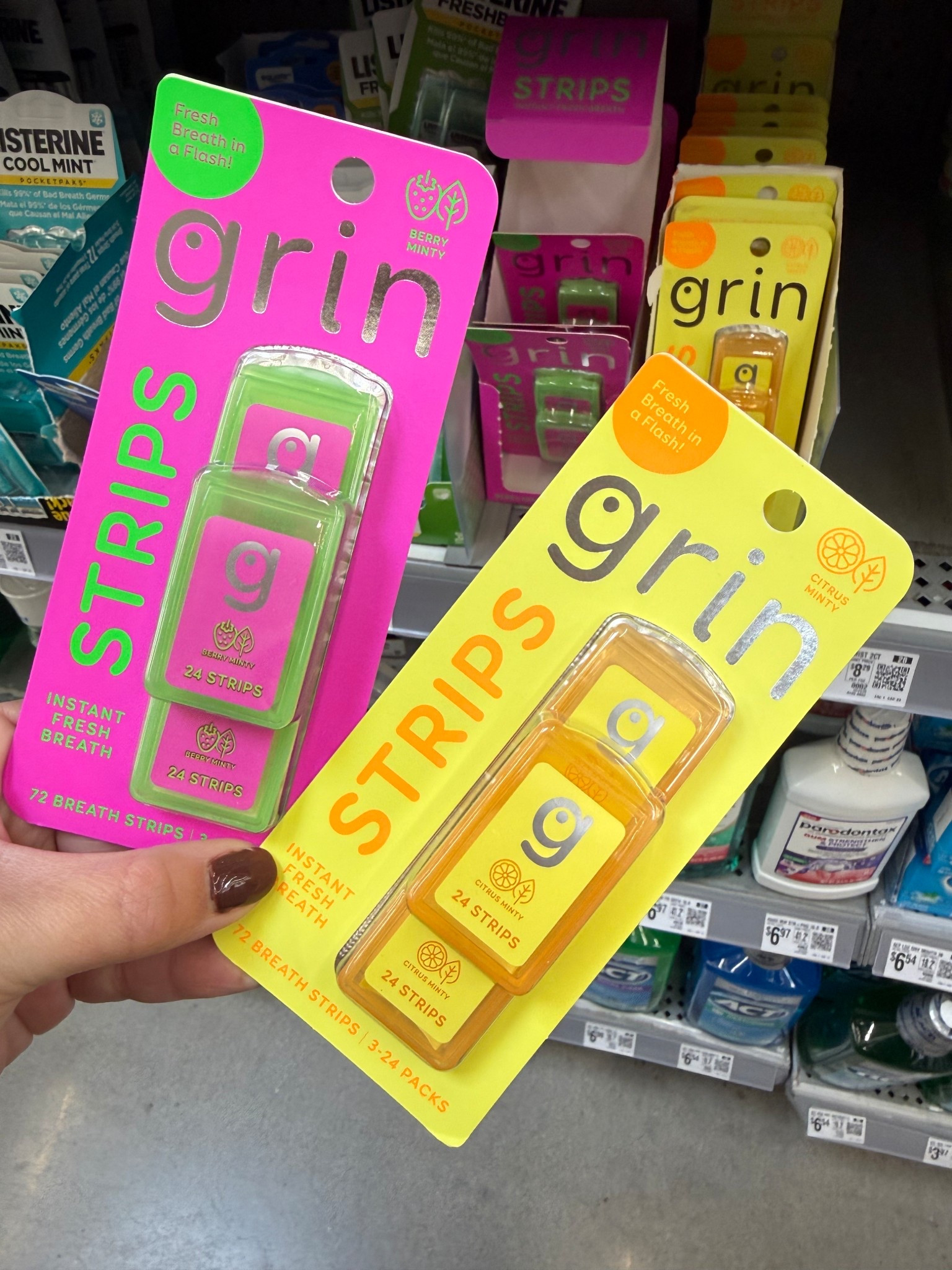 New fresh breath strips…perfect for throwing in your bag! 

They come in three flavors: fresh mint, berry mint, and citrus mint. 

These are perfect for travel and everyday carry! 


Travel finds, fresh breath, breath strips 

#LTKTravel #LTKselfcare #LTKmomlife