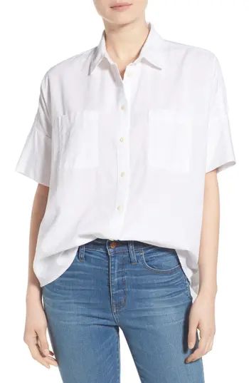 Women's Madewell Cotton Courier Shirt | Nordstrom