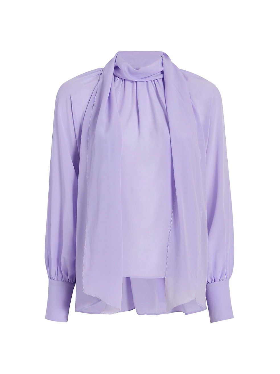 Careste Babydoll Inspired Silk Pussy Bow Top | Saks Fifth Avenue
