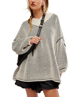 Women's Maisie Two-Tone Sweater | Macy's