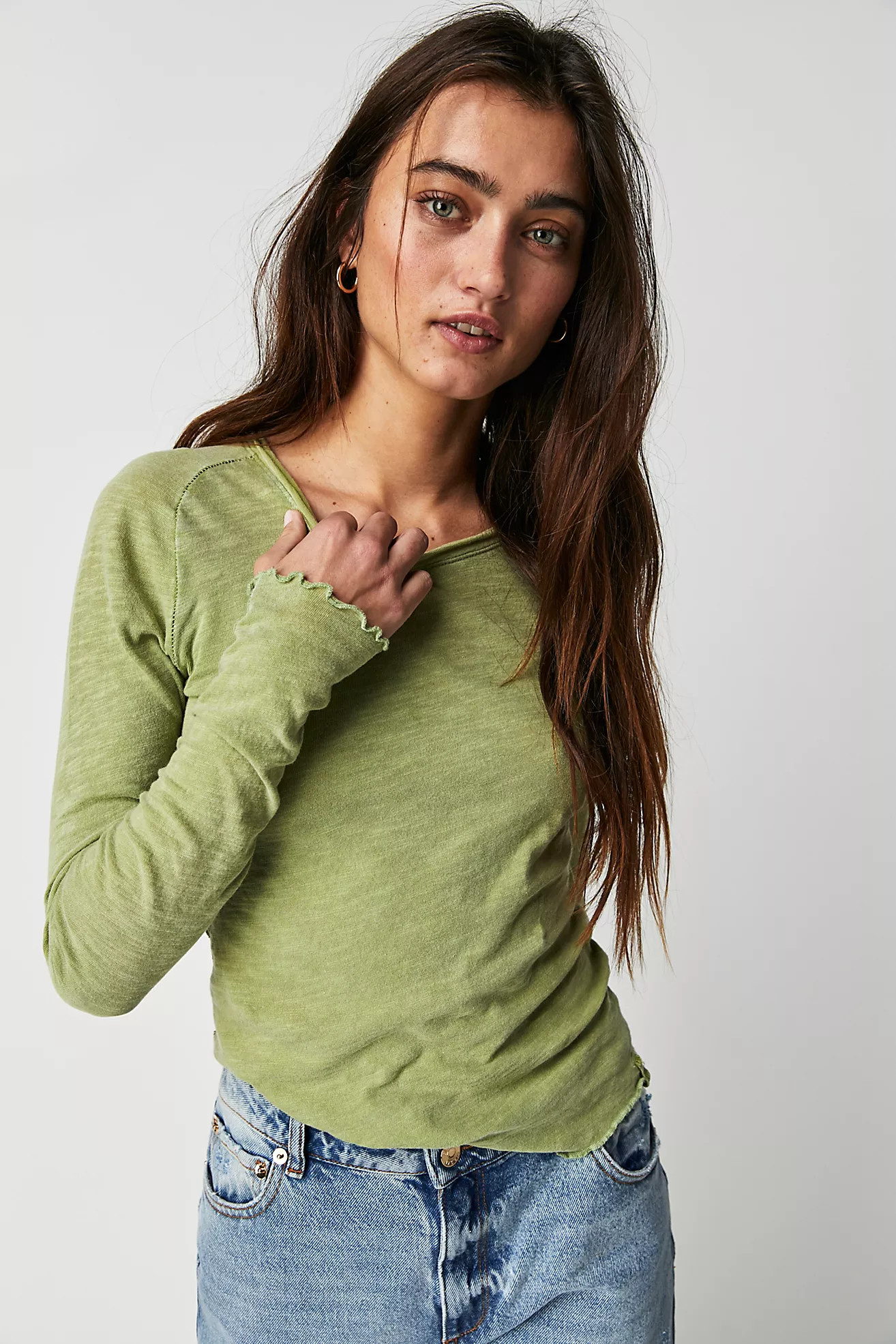 Care FP Be My Baby Long Sleeve | Free People (Global - UK&FR Excluded)