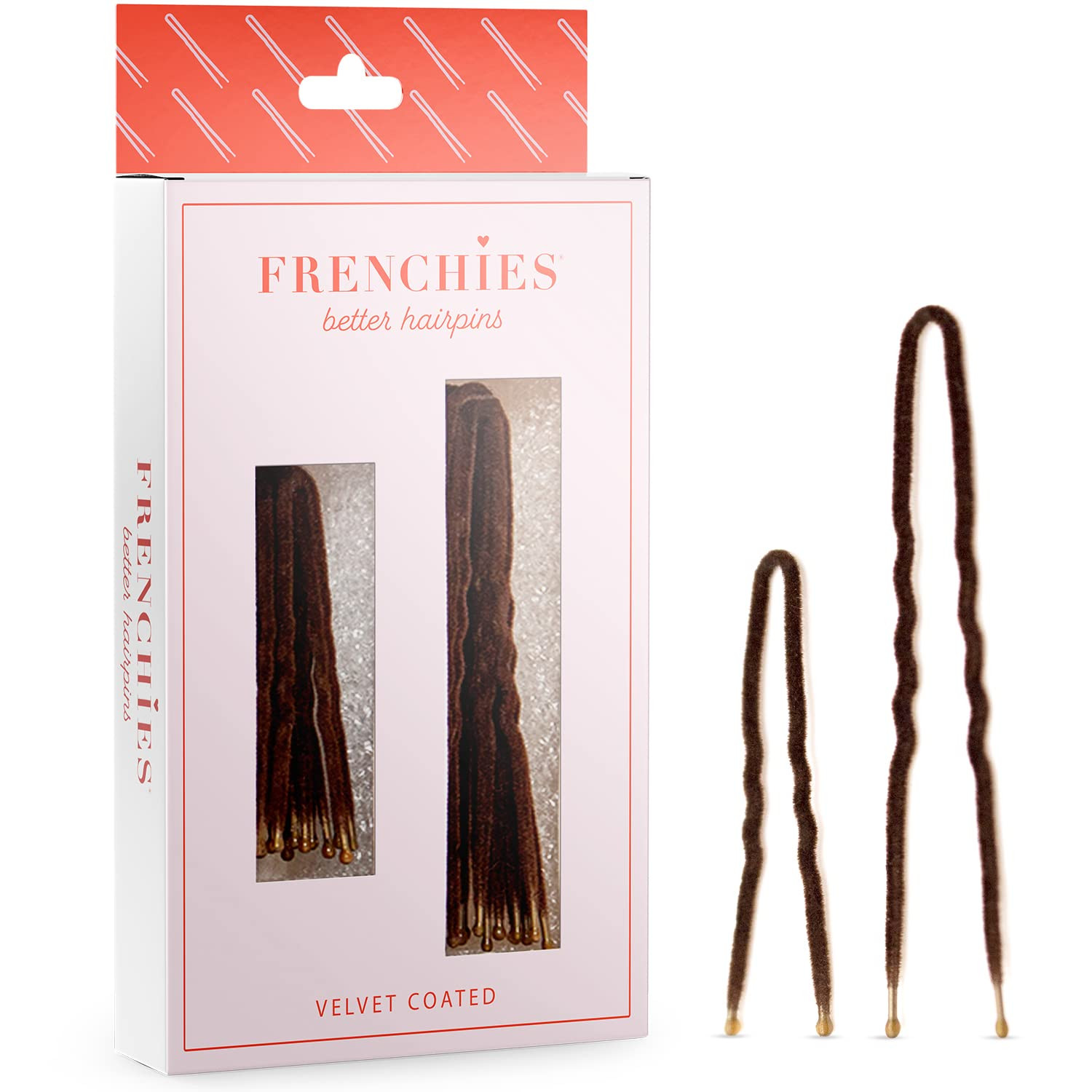 Frenchies French Twist Hair Pin, Ultra Flocked Extra Soft French Hair Pins for Women, Wedding, Up... | Amazon (US)