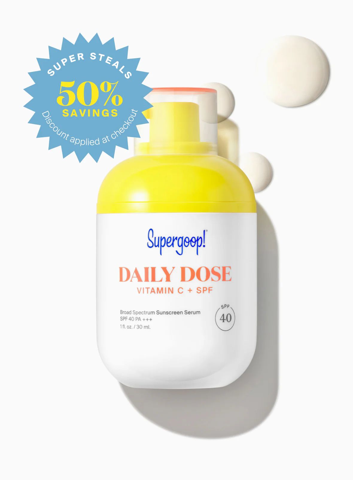 Daily Dose Vitamin C + SPF 40 | Supergoop