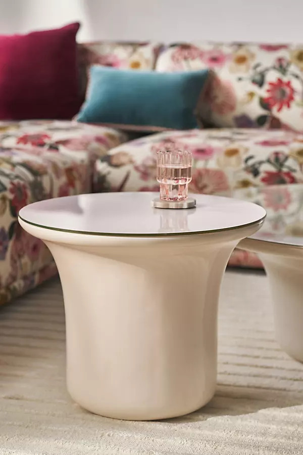 Dulce Round Side Table | Anthropologie (US)