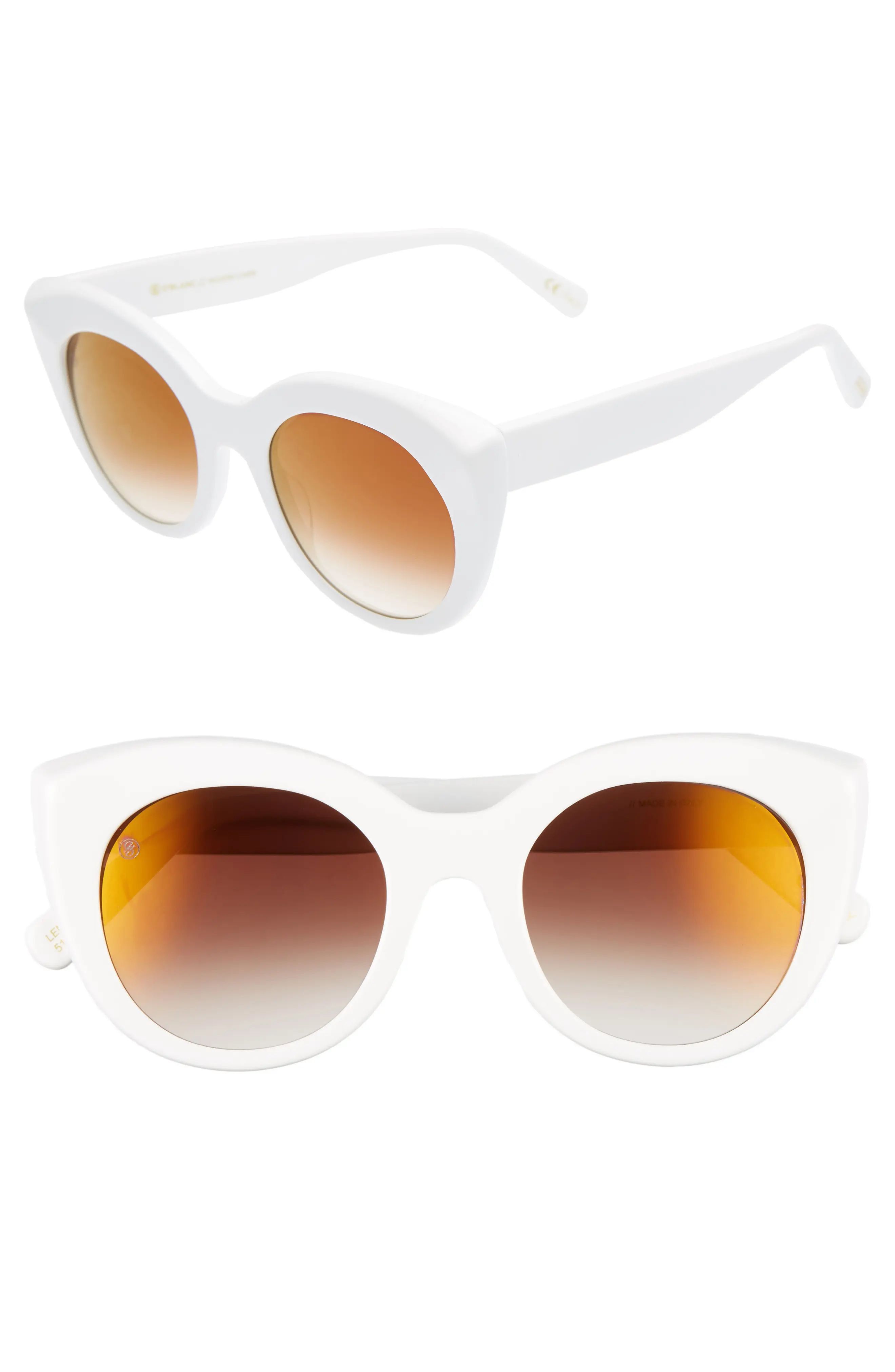 D'BLANC Modern Lover 49mm Cat-Eye Sunglasses | Nordstrom