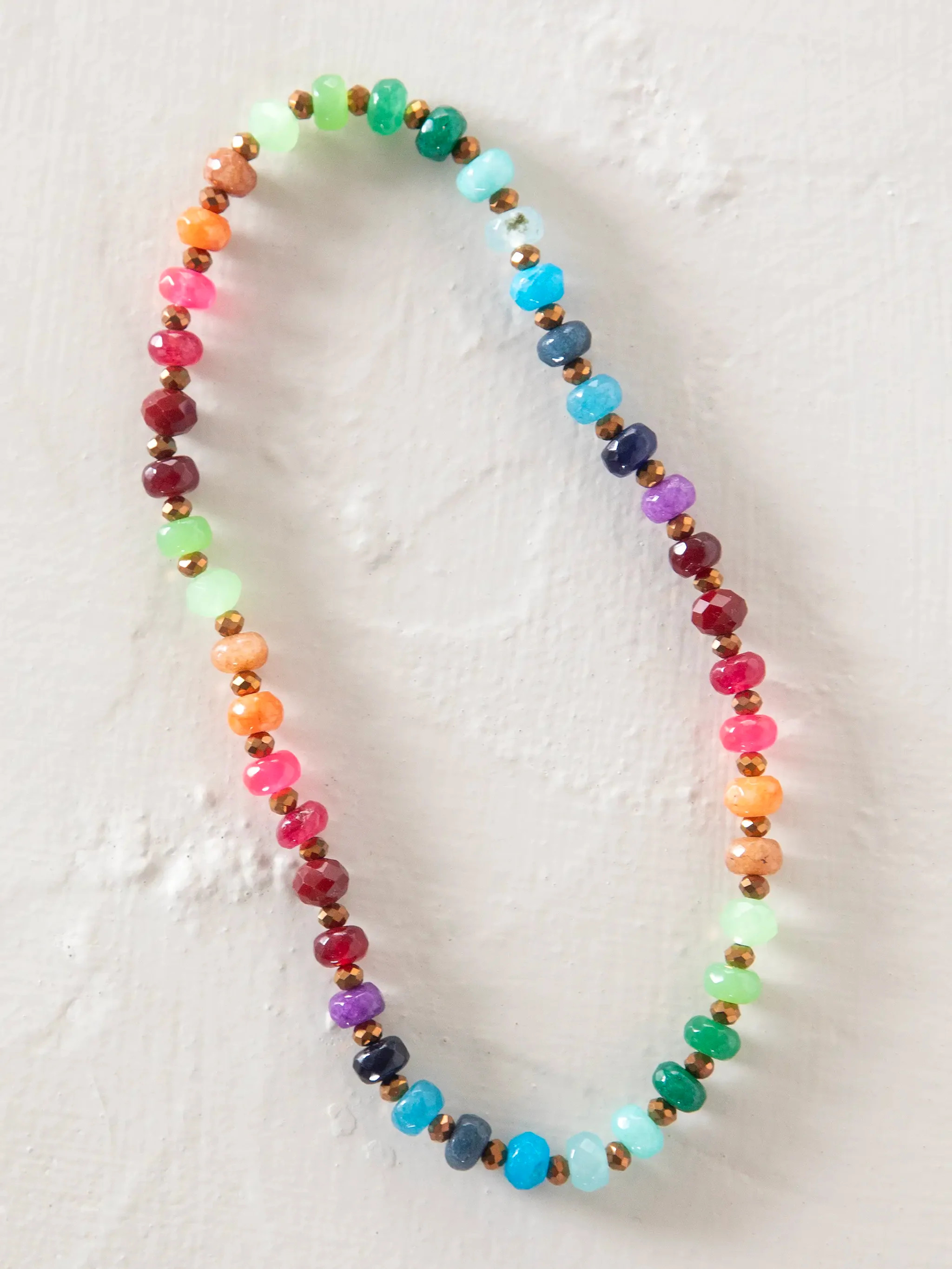 Rainbow Stone Bracelet Choker | Natural Life