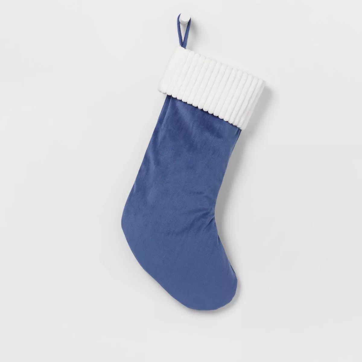 20" Reversible Christmas Holiday Stocking Blue/Light Blue - Wondershop™ | Target