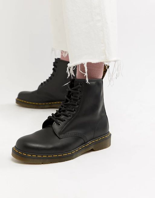 Dr Martens original 8-eye boots in black | ASOS (Global)