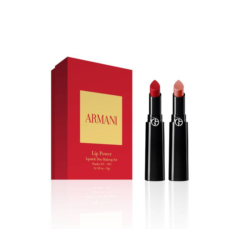 Limited-Edition Lip Power Duo Holiday Set - Armani Beauty | Giorgio Armani Beauty (US)