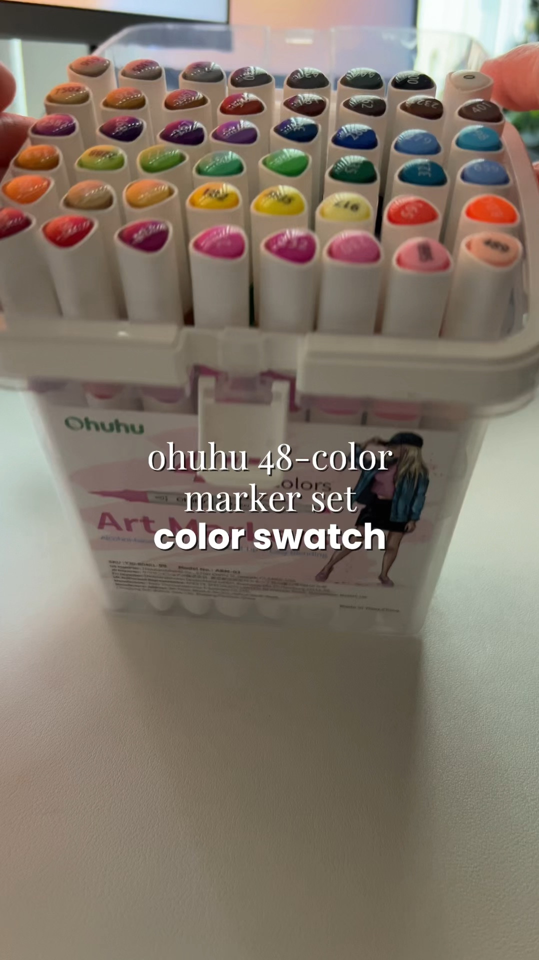 After months of seeing the Ohuhu alcohol markers all over my feed, I finally caved and ordered a set. Here’s a swatch of the Ohuhu 48-color marker set. Did I forget to mention it’s currently on sale?

#LTKSpring #LTKFindsUnder50 #LTKSaleAlert